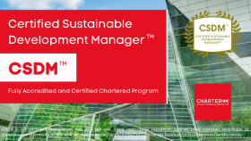 Certified Sustainable Development Manager (CSDM™)