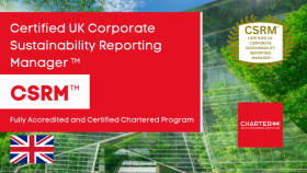 Certified UK Corporate Sustainability Reporting Manager (CSRM™)