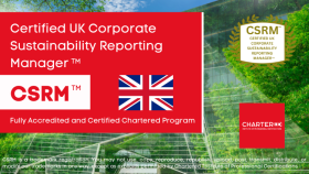 Certified UK Corporate Sustainability Reporting Manager (CSRM™)