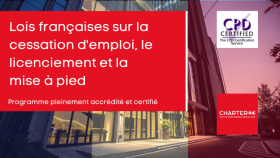 Lois françaises sur la cessation d'emploi, le licenciement et la mise à pied