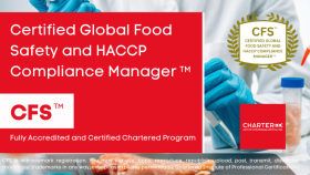 Certified Global Food Safety and HACCP Compliance Manager (CFS™)